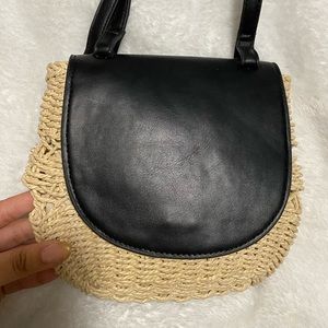 Straw crossbody